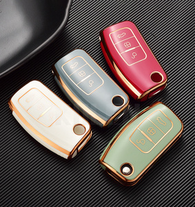 Étui de clé de voiture en TPU, stock d'usine, échantillon gratuit, <span class=keywords><strong>5</strong></span> couleurs, Toyota/Suzuki/Ford/Nissan/Renault, plusieurs modèles de véhicules - Product Image 4