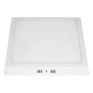 24W SMD2835 pannello a LED 4 pollici quadrato 3CCT luce calda montata su superficie per l'officina di casa e ufficio supermercato ospedale SAA - Product Image 1