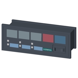 3UF7200-1AA01-0 Panel de Puerta de Gabinete para Módulo de Operación, Color Gris Titanio, Accesorio de Control Industrial - Product Image 1