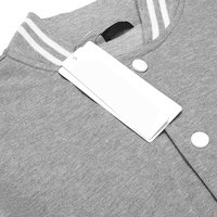 Blouson universitaire de baseball vierge uni pour hommes, vente en gros, modèle 2026, OEM, best-seller, haute qualité