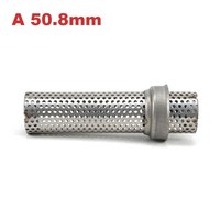 Silencieux d'échappement modifié en acier inoxydable pour moto, améliorateur de contre-pression, performance accélérée, tuyau d'échappement 51 mm/61 mm