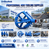 Drillsoltek Outils de forage HDD : Coupe-fils, Alésoir, Outil de forage directionnel, Alésoir de rétrocavitation pour la construction souterraine sans tranchée