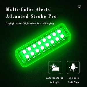 Tùy Chỉnh Màu Sắc Nhôm Mô Phỏng Xe Năng Lượng Mặt Trời Cảnh Báo Ánh Sáng 300Mm Đường Kính Tắc Nghẽn Mới Tín hiệu Tháp Bollard Phổ Phù Hợp - Product Image 2