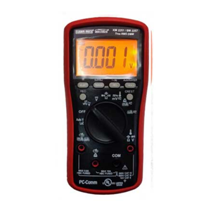 Multímetro Digital Kusam KM-2257 - Precisión Clase 0.1, 1000V/10A, Pantalla de 3 Dígitos, Uso Industrial y Doméstico - Product Image 1