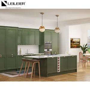 厂家直销价格绿色橱柜数控机械厨柜配件