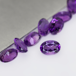 Pietre preziose originali all'ingrosso sciolte 100% <span class=keywords><strong>ametista</strong></span> <span class=keywords><strong>viola</strong></span> naturale <span class=keywords><strong>pietra</strong></span> di <span class=keywords><strong>ametista</strong></span> brasiliana - Product Image 5