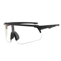 Lunettes de soleil tendance unisexe style influenceur, photochromiques, protection UV400, demi-monture, coupe-vent, pour le cyclisme et le sport