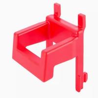 Crochets de panneau perforé muraux amovibles en PVC à installer soi-même-Cintres de rangement flexibles pour cuisine, garage, armoire et organisation d'outils