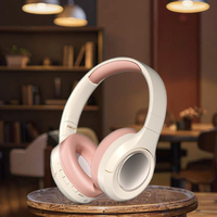 Vente chaude casque transfrontalier décoration en métal casque de joueur sans fil Over-Ear avec Blue Tooth V5.3 Standard