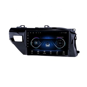 Reproductor de DVD para coche con sistema Android de 10,1 "8Core 2 + 32G para <span class=keywords><strong>Toyota</strong></span> <span class=keywords><strong>Hilux</strong></span> 2015-2020 Carplay Control de voz Gps Navigator Auto Electronics - Product Image 1