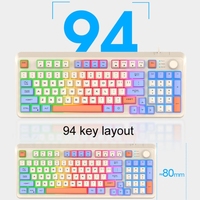 Clavier et souris filaires K820 à sensation mécanique, 94 touches, prix usine