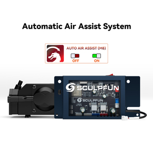 NUEVO Adaptador <span class=keywords><strong>SCULPFUN</strong></span> 12V/7A, Bomba de Aire Automática con Salida Estable de 30L/min para Actualizar el Kit de Máquina de Grabado Láser S9/<span class=keywords><strong>S10</strong></span> a S30 - Product Image 6