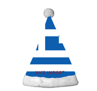 Meistverkaufte Deutschland-Flagge Weihnachtsmützen Komfortable Plüsch-Weihnachtsmützen für Erwachsene Neujahrs-Festliche Party-Kopfbedeckung