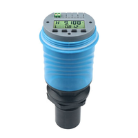 Ultrasonic Level Measurement Transmitter with Plastic LCD Display Water Treatment Industry Instrument 5m 10m 4-20mA Rs485