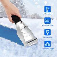 Grattoir de neige électrique chauffant, pare-brise pour voiture électrique, chargement par USB, nouvel arrivage 2020