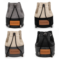 Pochette de golf personnalisée en PU et toile avec cordon de serrage pour objets de valeur – Conception OEM