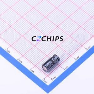Condensador Electrolítico de Aluminio de Montaje Pasante RL1E100MC110A00CV0, D5xL11mm 10uF 20% 25V 50mA-120Hz - Product Image 1
