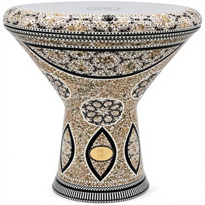 Gawharet El Fan - Darbuka Egipcia Profesional de Madreperla de 17.5 Pulgadas - Product Image 1