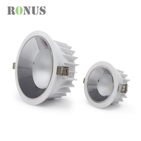 Projecteur LED encastré au plafond COB anti-éblouissement 10W pour usage commercial
