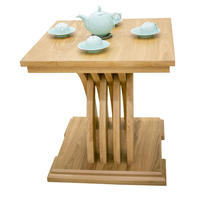 Table basse pliable en bois écologique de style mid-century, prête à assembler, de qualité supérieure, services ODM/OEM pour salon