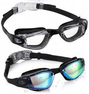 Gafas de Natación Ajustables para Niños y Niñas 2024, Antivaho, Cómodas, Impermeables, de PU/PC/Silicona con Recubrimiento Electrolítico, Diseño Deslumbrante, para Ocio, EE. UU. - Product Image 2