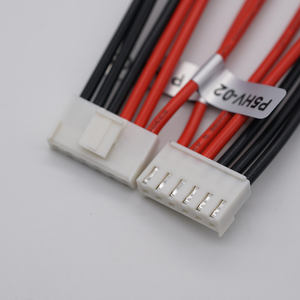 Cable eléctrico personalizable de paso VH3.96mm con conjunto de cable de arnés de cables de terminal de 24 a 16AWG - Product Image 4