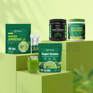 ผลิตภัณฑ์เสริมอาหาร chtnature 100% ผงซุปเปอร์กรีนออร์แกนิกแท้ฉลากส่วนตัว - Product Image 4