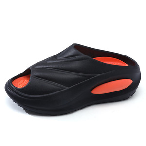 Men's EVA <b>Slides</b> <b>White</b> Breathable Non-Slip Outdoor Beach Sandals - Product Image 5