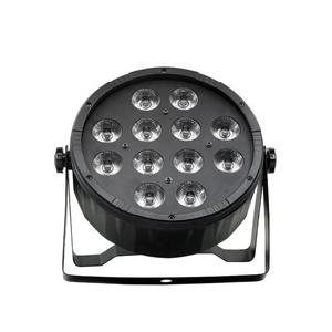 Luz LED Par Súper Brillante de 12x12w con Control Automático Dmx512 Rgbw 4en1, Luz LED Par para Escenario - Product Image 1