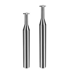 Jeekvisen d12mm 60L <span class=keywords><strong>HSS</strong></span> Carbide <span class=keywords><strong>3</strong></span> Flute t-slot <span class=keywords><strong>End</strong></span> Mill cho CNC phay kim loại - Product Image 2