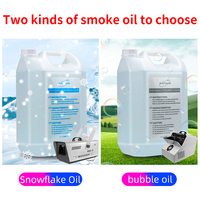 SHTX 5L/bouteille neige machine neige huile mariage bulles jouet bulle recharge liquide scène atmosphère équipement fête bulle eau