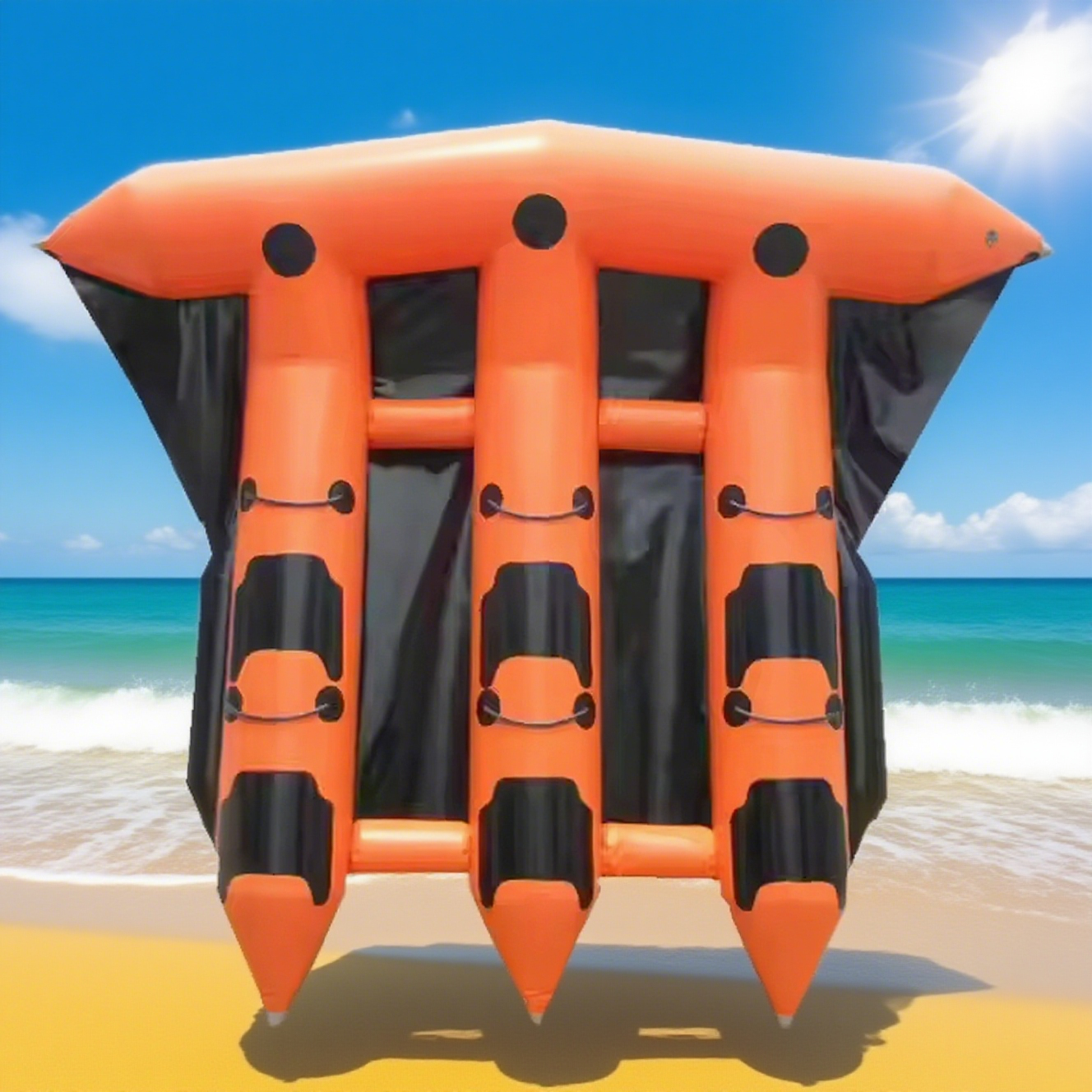 Black&red 6Seats
