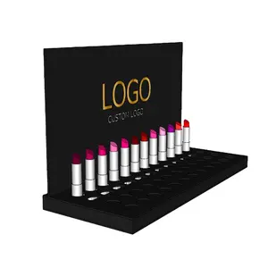 Mijaiyi — gloss de maquillage acrylique en forme de L, présentoir personnalisé de rouge à lèvres, vitrine de maquillage pour magasin en ligne