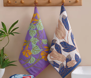 ผ้าโปร่งผ้าฝ้า<span class=keywords><strong>ย</strong></span>สี่ชั้นพิมพ์ลา<span class=keywords><strong>ย</strong></span>การ์ตูนผ้าเช็ดในครัวทรงสี่เหลี่ยมผืนใหญ่แห้งเร็ว - Product Image 2