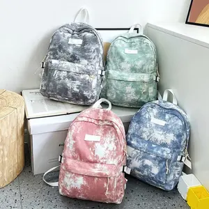 New High school and college students backpack school bags fashion design mix color backpack