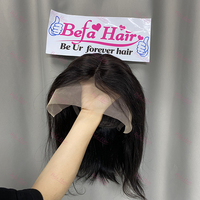 Perruques de cheveux humains naturels en gros perruque de cheveux humains bob cheveux vierges hd dentelle t partie perruque de dentelle