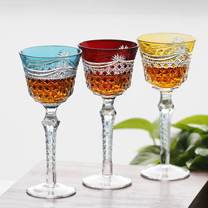 Handmade <strong>Luxury</strong> Eco-Friendly Crystal Wine Glasses Colorful Goblet Design Customizable Packaging Unique Classic <strong>Champagne</strong> <strong>Flutes</strong> - Product Image 2