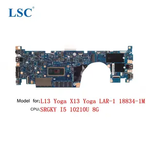 L13 Yoga X13 Yoga Bo mạch chủ máy tính xách tay yoga cho Lenovo ThinkPad LAR-1 18834-1m Fru; 5b20x83483 CPU; i5 10210u 8G DDR4 thử nghiệm 100% hoạt động - Product Image 2