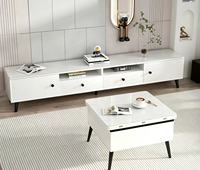 Table basse relevable de petite taille, hauteur réglable, rangement, couleur personnalisable, bois massif, verre trempé, salon moderne