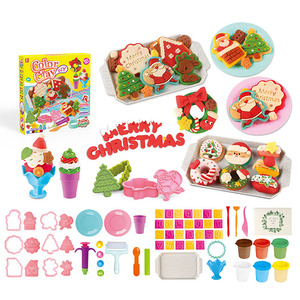Pâte à modeler douce et légère pour Noël, idéale pour les enfants, les cadeaux et les fêtes. Vente en gros et commandes en vrac acceptées. - Product Image 2
