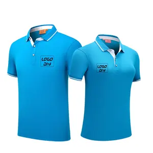Camiseta polo para homens e mulheres, camisa saudável natural de algodão pura com camiseta slim polo gola de golfe