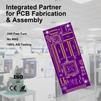Service de prototypage d'assemblage de circuits imprimés (PCB) et de cartes électroniques assemblées (PCBA) à livraison rapide, montage SMT haute précision