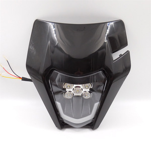 E17 เหมาะสำหรับฝาครอบไฟหน้า LED ของชุดไฟหน้ารถมอเตอร์ไซค์ KTM สำหรับรถออฟโรดที่ได้รับการดัดแปลง - Product Image 6