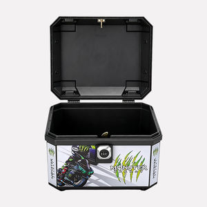 Boîte arrière universelle pour moto 45L & Bagages - <span class=keywords><strong>Top</strong></span> <span class=keywords><strong>case</strong></span> étanche en ABS pour les aventures de tourisme sportif, rénovation/mise à niveau - Product Image 2