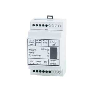 Transmisor de Pesaje Digital Rs232 Rs485 Usb 10-30 Vdc Interfaz Serial N.B.C. Elettronica Group Srl Modelo VSVWST01 - Product Image 1