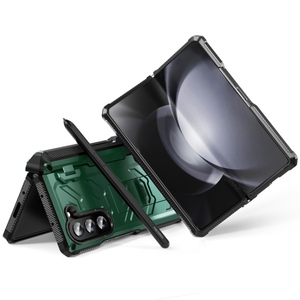 2023 Guangzhou fabricant Anti-choc PC étui de protection couverture Galaxy <span class=keywords><strong>Z</strong></span> Fold 5 sans fil télé<span class=keywords><strong>phone</strong></span> portable Business Design - Product Image 2