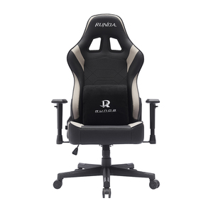 Chaise de jeu ergonomique en PVC robuste avec hauteur réglable, fonctions inclinables et pivotantes pour un usage domestique ou au bureau - Product Image 2