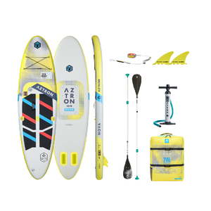 กระดานยืนพาย AZTRON NOVA ขนาดกะทัดรัด คุณภาพสูง ทนทาน กระดานซัพแบบพองลม พับเก็บได้ - Product Image 4