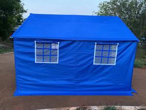 Tenda pieghevole in caso di calamità con telaio in alluminio e tessuto Oxford per il primo soccorso e gli sfollati per le fiere - Product Image 4