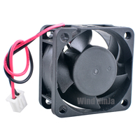 AD0412HB-C50 4cm 40mm ventilateur 40x40x20mm DC12V 0.11A 2pin double roulement à billes ventilateur de refroidissement axial pour IU 2U alimentation CPU
